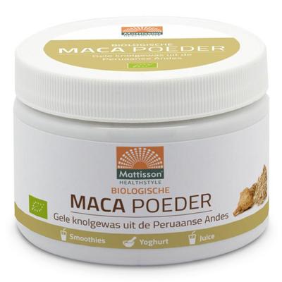 Mattisson HealthStyle Biologische Maca Poeder Mattisson HealthStyle Biologische Maca Poeder