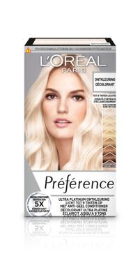 Preference Bleach ultra platinum ontkleuring 1 Set
