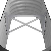 VidaXL Plantenbak 114x40x36 cm gegalvaniseerd staal antracietkleurig - thumbnail