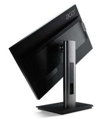 Acer B196Lymdr Monitor (VGA, DVI), donkergrijs, VGA + DVI + displaypoort + USB-hub, 61 cm (24 inch), donkergrijs