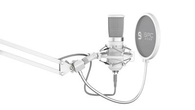 Mic SPC Gear SM950T Streaming MicUSB Onyx White Cable length [m]1.8