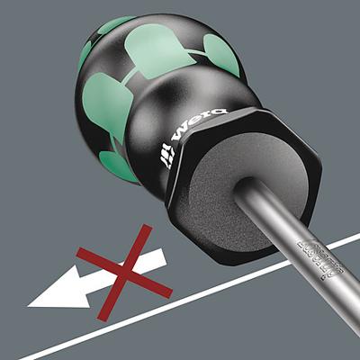 Wera 355 PZ SB Pozidriv Schroevendraaier , PZ 1 x 80 mm - 1 stuk(s) - 05100056001