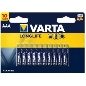 Varta longlife AAA batterijen - set van 10