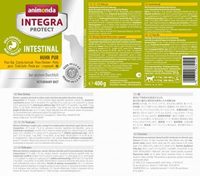 ANIMONDA Integra Protect Intestinal Adult Chicken - natvoer voor honden - 400g