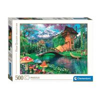 Clementoni legpuzzel the old shoe house, 500st. - thumbnail