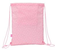 Rugtas met Koordjes Glow Lab Sweet home Roze 26 x 34 x 1 cm - thumbnail