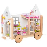 Goki houten poppenhuis tiny house hygge - thumbnail