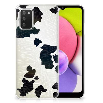 Samsung Galaxy A03S | TPU Hoesje | Koeienvlekken