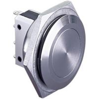Bulgin MP0038 Vandalismebestendige druktoets 250 V/AC 5 A 1x uit/(aan) Moment (Ø x l) 27.8 mm x 25.2 mm IP66 (frontplaten afdichting) 1 stuk(s) - thumbnail