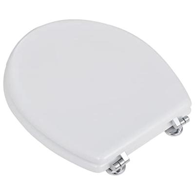 VidaXL Toiletbril simpel ontwerp mdf wit