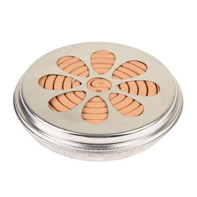 Esschert Design citronella spiralen in zinken bakje