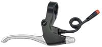 VWP remgreepset e-bike saccon universeel zwart/zilver - thumbnail