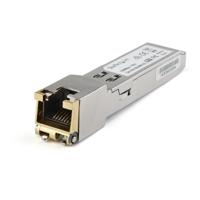 .com SFP transceiver module - koper - 1000BASE-T - Cisco GLC-TE compatibel - hoge temperaturen (GLCTEST) - SFP (mini-GBIC) transceivermodule (gelijk aan: Cisco GLC-TE) - GigE - thumbnail
