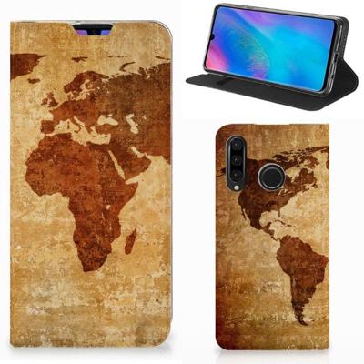 Huawei P30 Lite New Edition | Book Cover | Wereldkaart