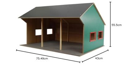 Kids Globe globe landbouwloods voor 3 voertuigen, 1:16