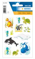 Etiket HERMA 15733 walvissen en zeedieren - thumbnail