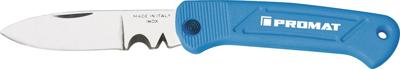 Promat/Tecwerk Kabel-/elektriciensmes | lengte 190 mm klinglengte 80 mm | 1-delig, opklapbaar | kunststof - 4000817906 Promat/Tecwerk Kabel-/elektriciensmes | lengte 190 mm klinglengte 80 mm | 1-delig, opklapbaar | kunststof - 4000817906