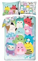 Squishmallows Squish squad Dekbedovertrek140 x 200 cm (70 x 90 cm) polyester - thumbnail