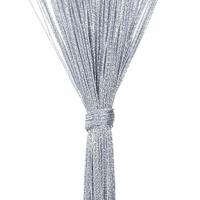 Koordgordijnen 2 st 100x250 cm lichtgrijs - thumbnail