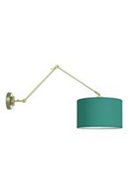 Klassieke wandlamp Shift voor lampenkap, 70-70-32cm, Messing, wandlamp met-verstelbare-arm-van, Metaal, geschikt-voor-E27-LED-lichtbron, voor-lampenkap-met-doorsnede-max., 20cm - thumbnail