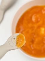 Eerste lepels baby zandbeige - thumbnail