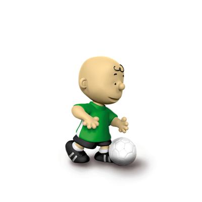 Schleich Snoopy peanuts charlie brown voetballer