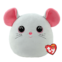 TY Squish A Boos Knuffelkussen Muis Catnip 20 cm - thumbnail