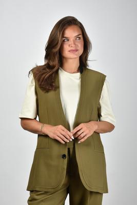 Ami Paris gilet FBV004.WV0067 bronze