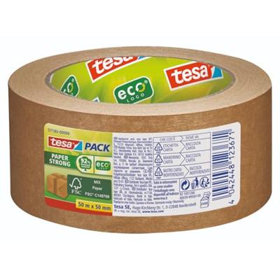 Tesa Verpakkingstape bruin - 1 x 50m x 50mm Tesa Verpakkingstape bruin - 1 x 50m x 50mm