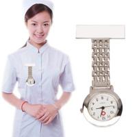 Draagbare legering verpleegkundige ronde Quartz horloge horloge met Pin - thumbnail