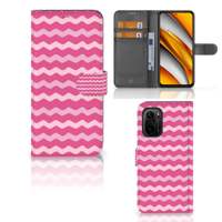 Poco F3 | Xiaomi Mi 11i Telefoon Hoesje Waves Pink - thumbnail