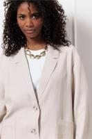 Studio Anneloes Petria Linen Look Blazer 12780 Blazers 1400 Kit - thumbnail