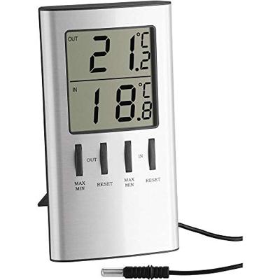 TFA Dostmann 30.1027 30.1027 Thermometer Zilver (metallic)