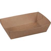 Bak | Karton | A9 | snackbak | 120x70x35mm | bruin | 400 stuks - thumbnail