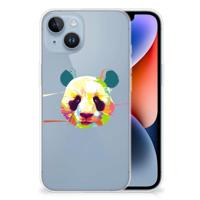 Apple iPhone 14 Telefoonhoesje met Naam Panda Color - thumbnail