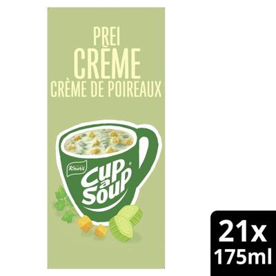 Cup a soup knorr prei creme 175ml | 4 stuks