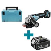 Makita haakse accu slijpmachine - DGA508ZJ - 18V - 125mm - excl. accu en lader - met veiligheidsschakelaar - in Mbox - thumbnail