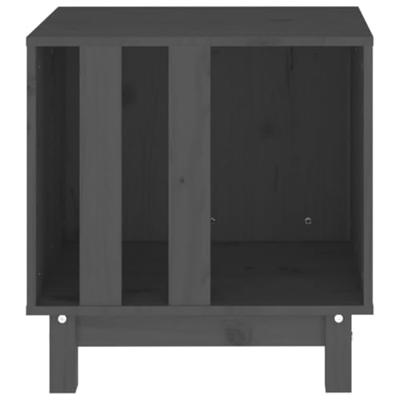 VidaXL Hondenhok 50x40x52 cm massief grenenhout grijs