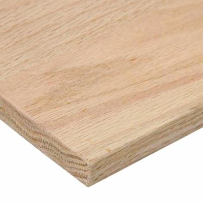 VidaXL Traptreden 4 st 120x25x2 cm onbehandeld massief eikenhout