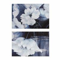 Schilderij DKD Home Decor Traditioneel (2 Stuks) (90 x 3 x 60 cm) - thumbnail