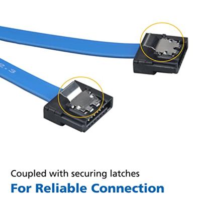 Akasa AK-CBSA05-50BL Proslim SATA 3 kabel 50 cm blauw