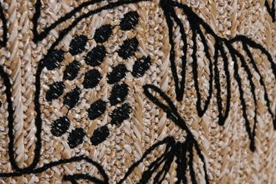 Kussen Home ESPRIT Natuurlijk Palmboom 42 x 15 x 42 cm