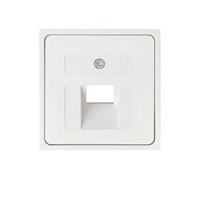 ELSO centrale plaat 366404 voor 1xRJ45 zonder JOY zuiver wit 1 stuk(s) - thumbnail