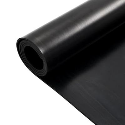 Vloermat anti-slip 4 mm glad 1,2x2 m rubber Vloermat anti-slip 4 mm glad 1,2x2 m rubber