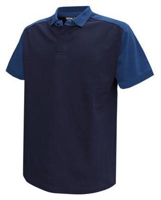 DASSY polo shirt cesar katoen marine/kobalt m