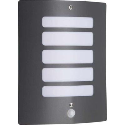 BRILLIANT Buitenwandlamp met TODD detector - E27 - 1x60W - Antraciet kleur - thumbnail