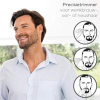 Beurer HR 2000 Precisietrimmer Afspoelbaar Zwart - thumbnail