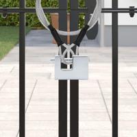 Hangslot 6 pcs Zilver 7 x 1,9 x 5 cm IJzer - thumbnail