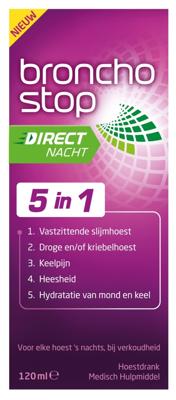 Bronchostop Direct Nacht 5-in-1 Hoestdrank