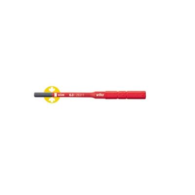 Wiha 283118040 Bit slimBit electric zeskant 4.0 mm x 75 mm - 37225
